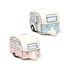 Home Is Where You Park It Caravan Keramiek Spaarpot