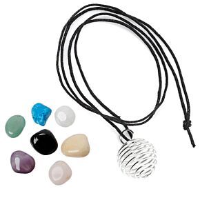 Maak je eigen edelsteen ketting Kit