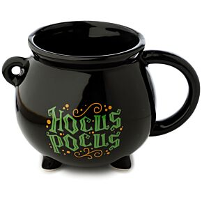 Hocus Pocus Zwarte Ketel  Gevormde Keramiek Mok