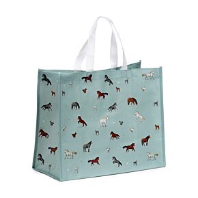Wilgen Boerderij Paarden Duurzame Shopper Tas