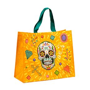 Dia de los Muertos Herbruikbare Shopper Tas