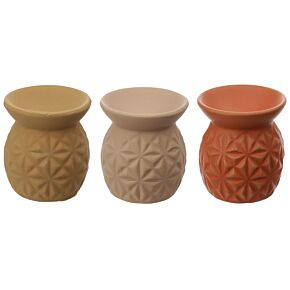 Eden Keramiek Embossed Driehoek Geurbrander - Small