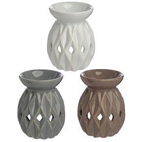 Origami Stijl  Keramiek Olie- en Wax Geurbrander