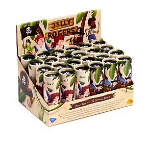 Jolly Rogers Piraten Tekenkoker 12 Kleurpotloden