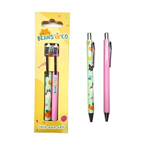 Beans & Co Katten Duo Pennenset Zwart