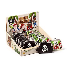 Jolly Roger Piraat Portemonnee met knip