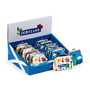 Schotland Souvenir Portemonnee met knip