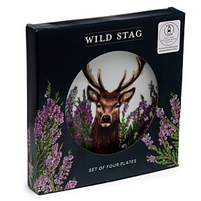 Wild Hert Set van 4 Duurzame RPET Picknick Borden