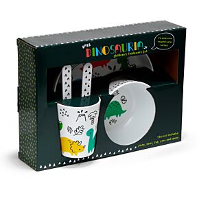Dinosauria Set van 5  RPET Duurzaam Kinderservies