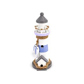 Strandsouvenir - Vuurtoren Wit Vis