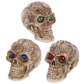 Mini Keltische Schedels Edelsteen Ogen Woonaccessoire