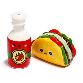 Frida de Taco & Hete Saus Foodiemals Peper- en Zoutstel