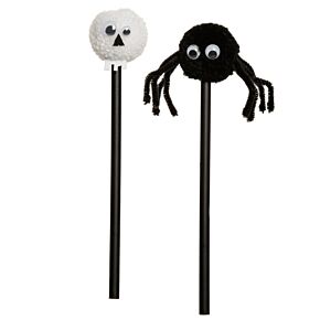 Schedel & Spin - Pom Pom Potlood