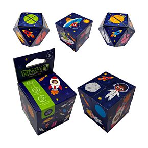 Astronaut Souvenir Puzzel Kubus Speelgoed