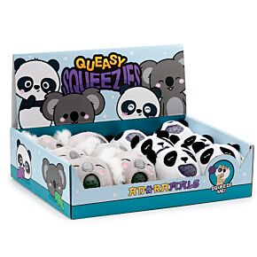 Queasy Squeezies Adoramals Panda en Koala Pluche Knijp Speelgoed