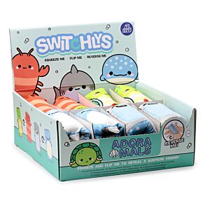 Switchlys Adoramals  Kreeft/Schildpad Haai/Walvis haai Speelgoed