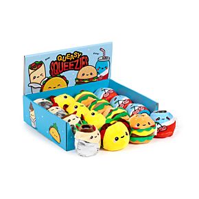 Queasy Squeezies Foodiemals Pluche Knijp Speelgoed
