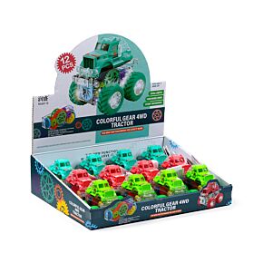 Stunt Tractor Frictie Duw/Trek Actiespeelgoed