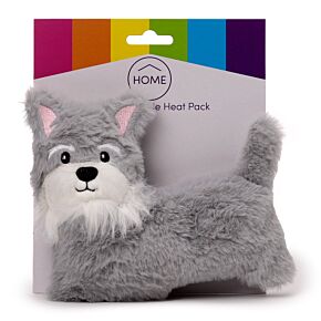 Schnauzer Hond Magnetron Heatpack Lavendel Tarwe