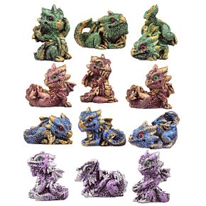 Kristallen Baby Draken Miniatuur Beeldjes