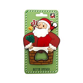 Jingle Kerstmis PVC Flesopener