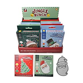 Jingle Kerstmis Verf je eigen Suncatcher