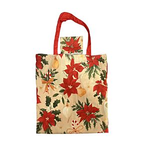 RPET Opvouwbare Tas -  Botanische Kerstmis Kerstster