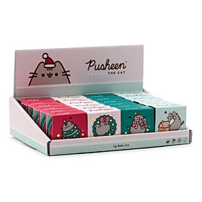 Kerstmis 2023 Pusheen de Kat Lipbalsem in blik