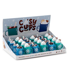 Warme Chocomel Lipbalsem in gevormde houder