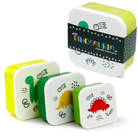 Set 3 Lunch Box S/M/L- Dinosauria Jr