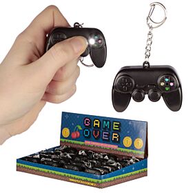 Game Over LED Geluid Sleutelhanger