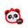 Frambozen - Adoramals Panda Luchtverfrisser