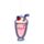 Aardbei-geur Foodiemals Betty de Milkshake Luchtverfrisser