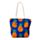 Pineapple Print Canvas Strandtas