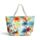 Meerkleurige Palmbomen Strandtas & Etui Set 