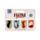 Feline Fine Katten 2025 Magnetische Boekenlegger Set