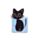 Lucky de Zwarte Kat Magnetische Boekenlegger Set