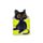 Lucky de Zwarte Kat Magnetische Boekenlegger Set