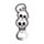 Spooky Schedels PVC Flesopener