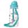 Zeedieren Duurzame BPA-vrij 450ml  Kinder Waterfles Rietje 