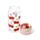 Foodiemals Cherry Kers 350ml Ecozen Kinder Drinkfles Bedeltje