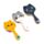 Beans & Co Katten Bamboe Haarborstel