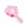 Unicorn Magic Ster Glitter Haarborstel