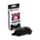 Lucky the Black Kattenpoot-vormige Haarborstel
