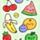 Foodiemals Watermeloen & Zomerfruit Microvezel Strandhanddoek
