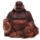 Mini Hout-effect Chinese Lachende Boeddha