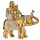 Zittend Glitter Olifant Chinese Lachende Boeddha 