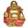 Mini Glitter Chinese Lachende Boeddha 8cm
