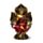 Rood & Goud Thaise Boeddha Zittende Lotus