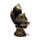 Rood & Goud Thaise Boeddha Zittende Lotus